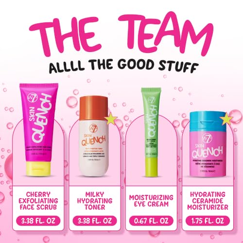 W7 Skin Quench Hydrate and Tone Skincare Set - Product Imagery