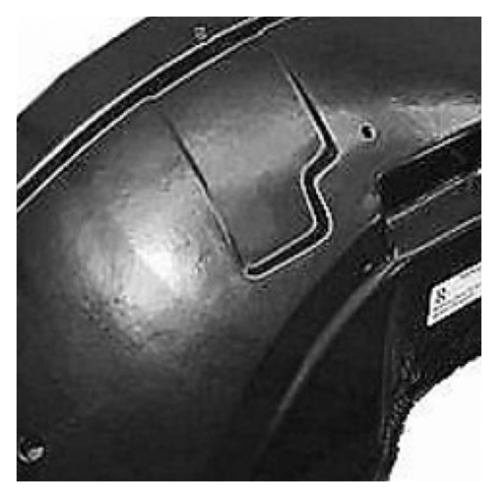 KarParts360 For Chevy Silverado 2500 HD Splash Guard/Fender Liner 2001 02 03 04 05 06 | Front Passenger Side | Replaceme