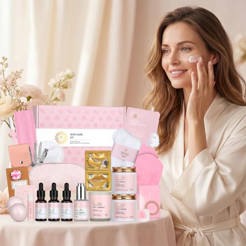 Gifts for Women, Birthday Gift for Women, 30pcs Rose Face Skin - Product Imagery