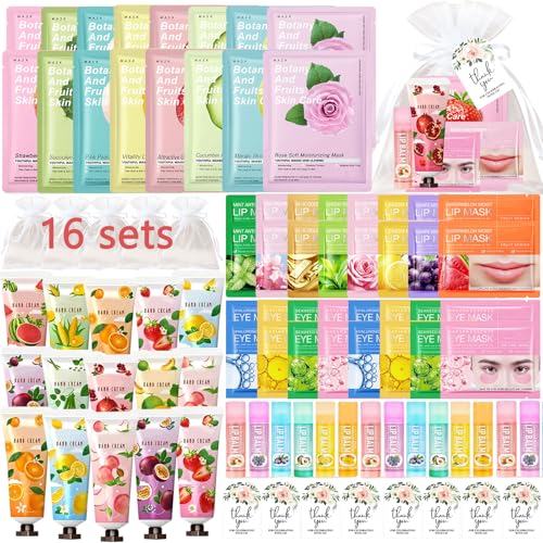 UYJ, 112 Pcs Spa Party Favors For Women,Spa Sleepover Party Supplies For Girls – Multicolor