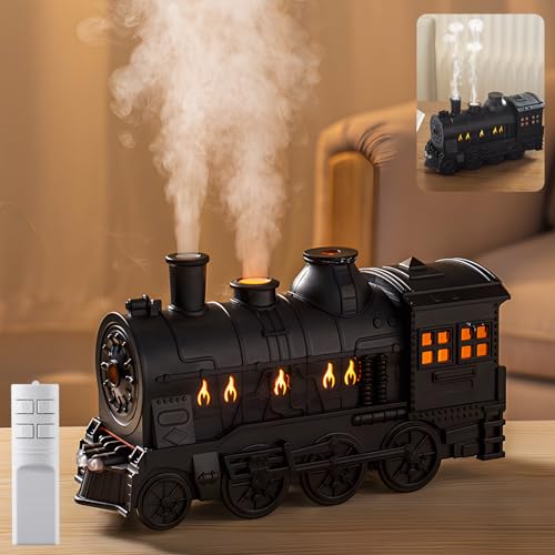 Retro Train Diffuser 300ml Essential Oil Diffuser - Cool Mist - Product Imagery
