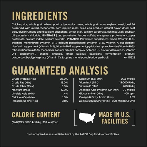 Purina Pro Plan Complete Essentials Chicken & Rice Dry Dog Food, - Product Imagery