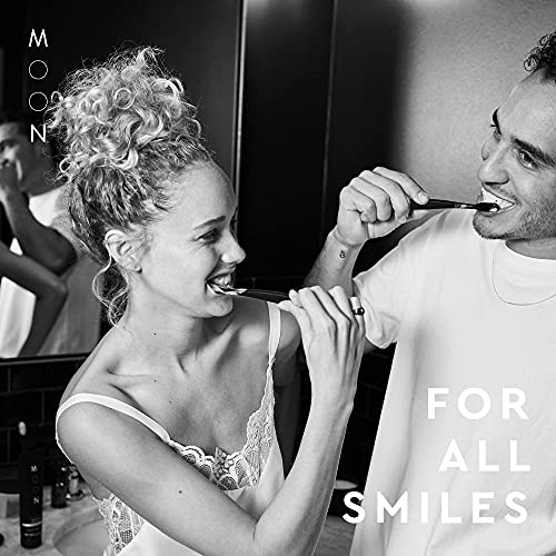 MOON Soft Bristle Toothbrush 2-Pack - Extra Soft Toothbrushes - Product Imagery