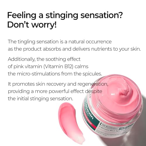 n Cyano Pink Spicule Cream with Calcium & Vitamin B12, Spicule - Product Imagery