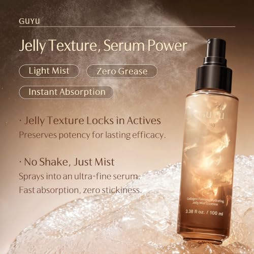 Anti Aging Collagen Serum Spray | Ginseng Jelly Face Mist - Product Imagery