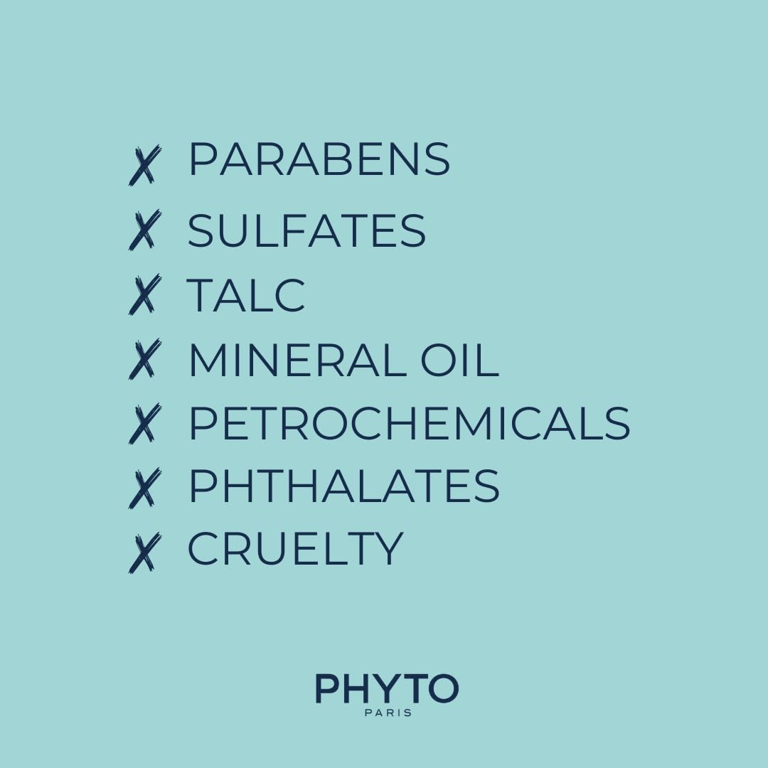 PHYTO Scalp Solutions oil-absorbing shampoo bottle, 8.45 oz, designed for scalp care and hair freshness.