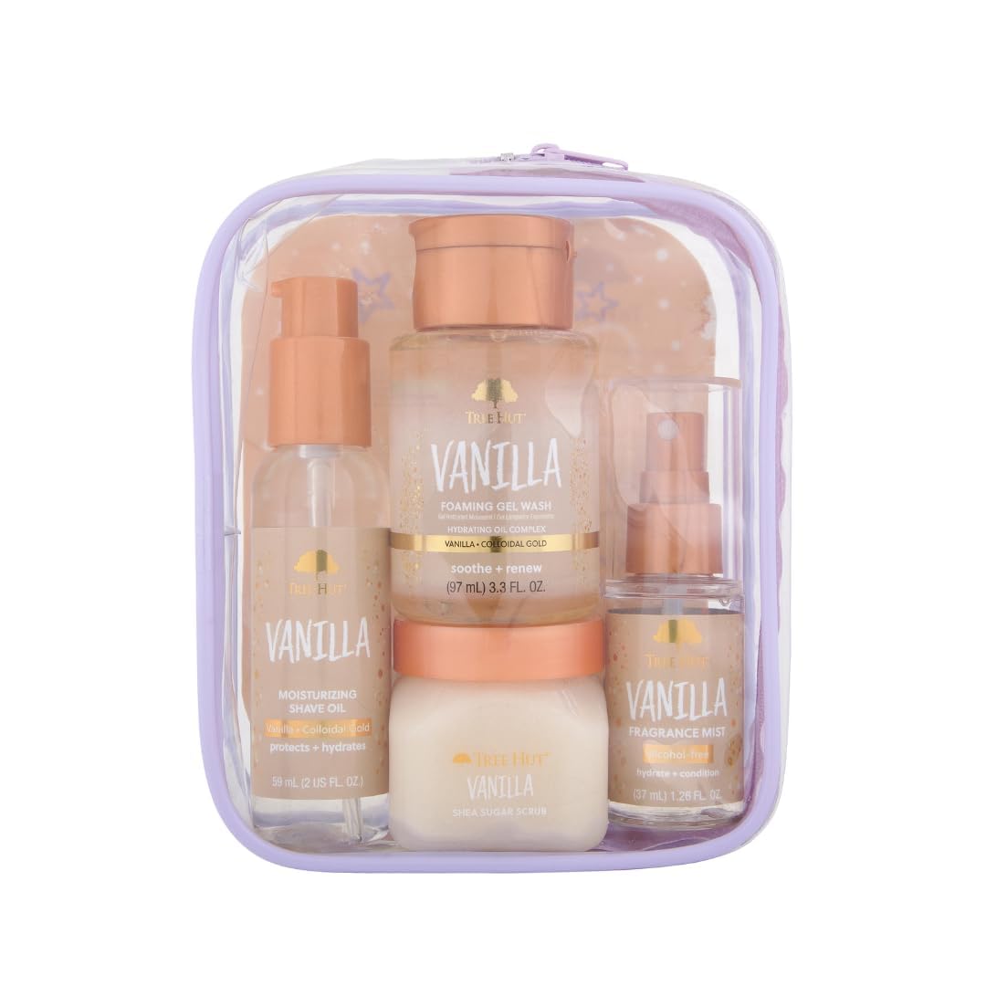 Tree Hut Vanilla Everything Shower Gift Set for Women - Product Imagery