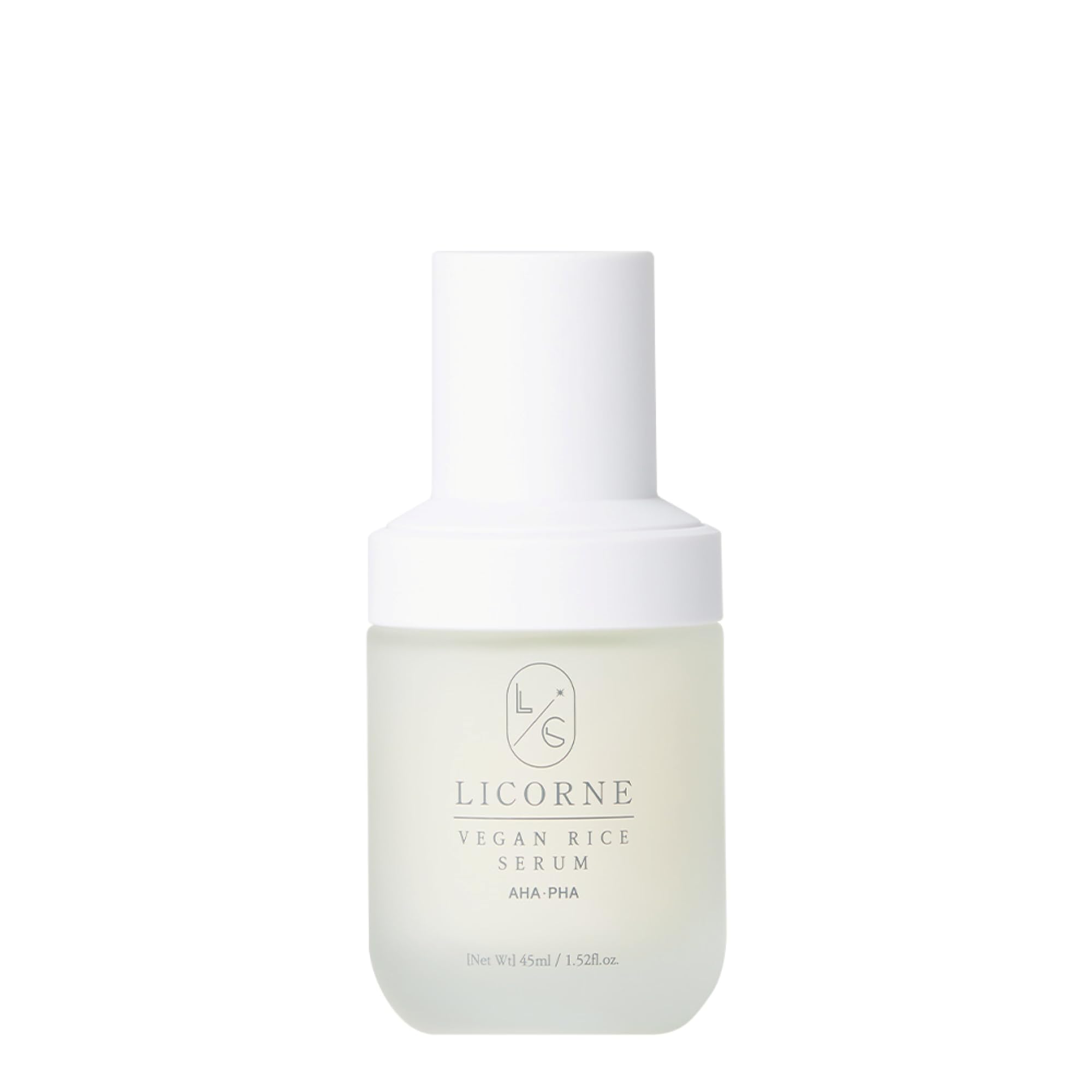 Licorne Vegan Rice Serum Korean Serum For Face With AHA PHA, - Product Imagery