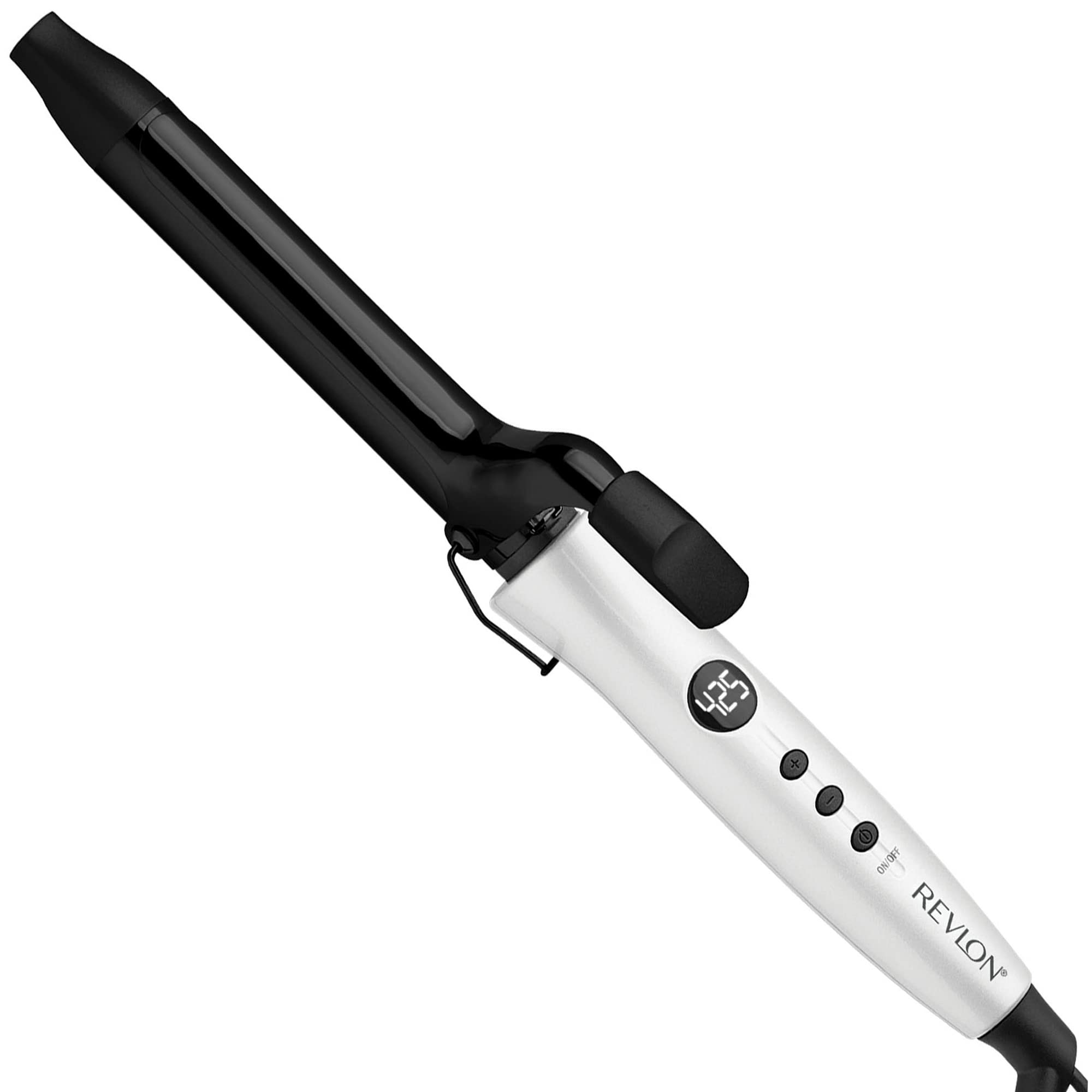 Revlon Crystal C Ceramic Curling Iron 1-inch hair iron with a ceramic barrel for smooth, shiny curls.