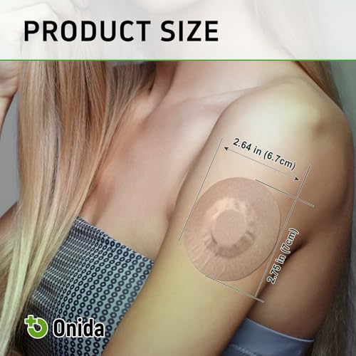 Onida Dexcom G7 Over Patches 20PCS Waterproof CGM Covers for G7 - Product Imagery