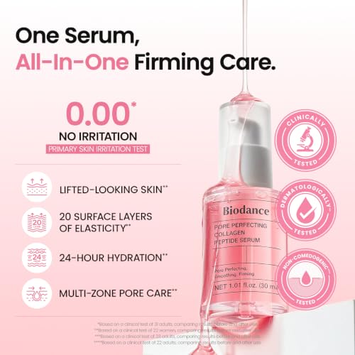 BIODANCE Firming Collagen Peptide Face Serum for Anti-Aging, - Product Imagery