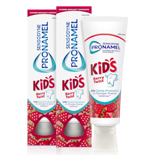 Sensodyne Pronamel Kids Berry Twist Toothpaste, 4 oz (2 Pack) - Product Imagery