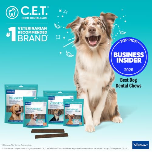 C.E.T. Veggiedent Fr3sh Plaque and Tartar Control Chews for - Product Imagery