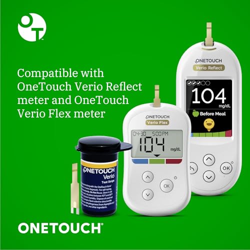 OneTouch Verio Test Strips and Delica Plus Lancets, 60 Each - Product Imagery