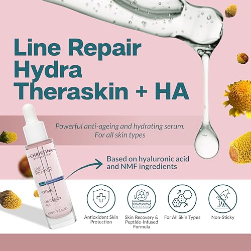 CHRISTINA- Line Repair Hydra Theraskin +HA Face Serum - 30 ml - - Product Imagery