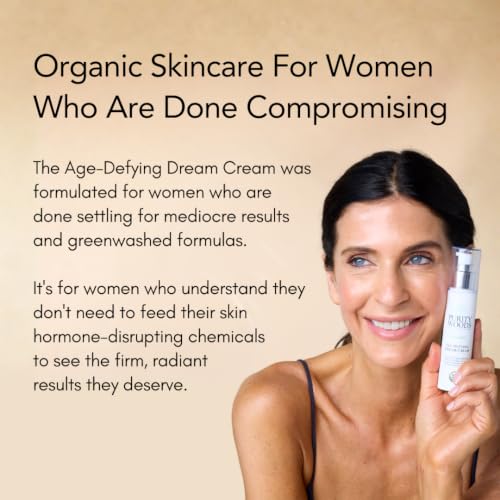 Purity Woods Anti Aging Face Cream, Age Defying Dream Cream, - Product Imagery