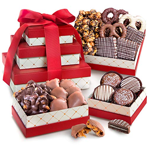 A Gift Inside Chocolate Gift Tower Boxes - A Gift Inside Official Imagery - 1