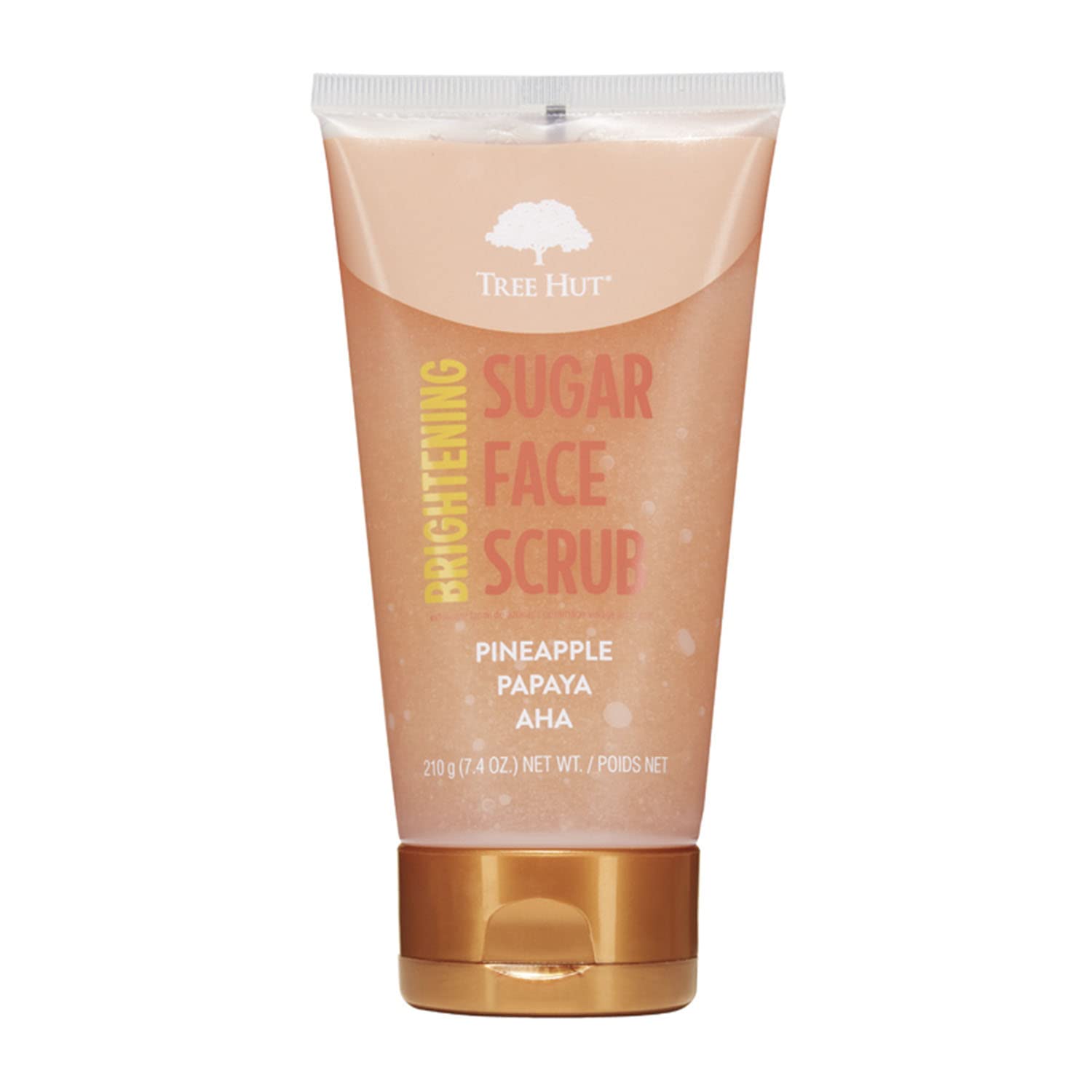 Tree Hut Pineapple & Papaya Brightening Face Scrub, 7.4 Fl Oz - Product Imagery