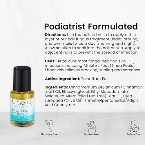 Dr. Canuso Healthy Nail System, 2 Step Antifungal Nail - Product Imagery