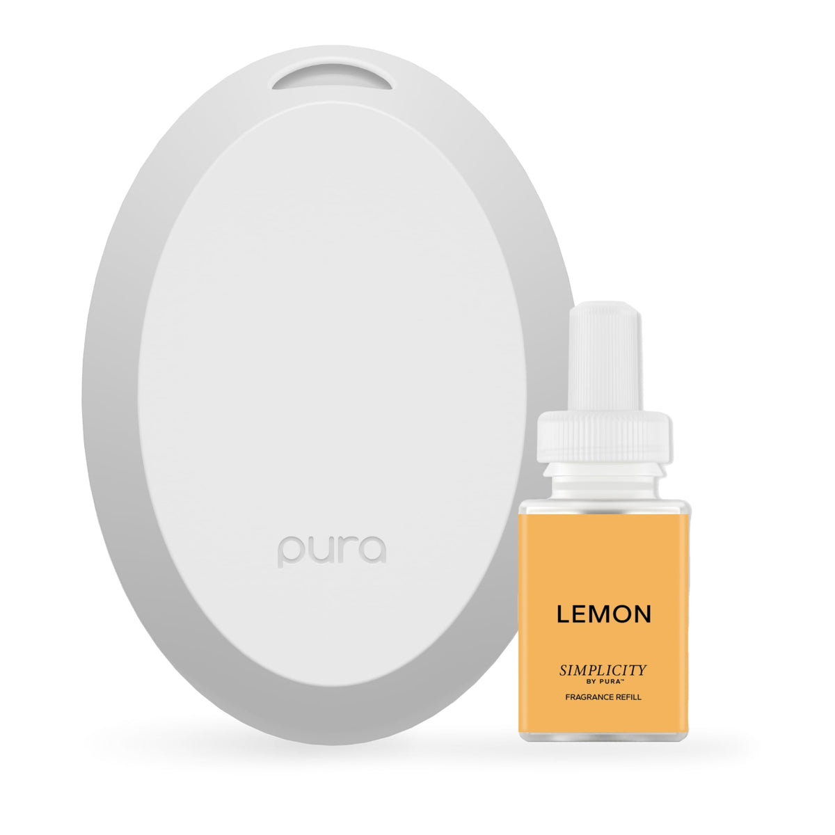 Pura Home Mini Fragrance Diffuser for Small Spaces Lemon - Pura Official Imagery - 2