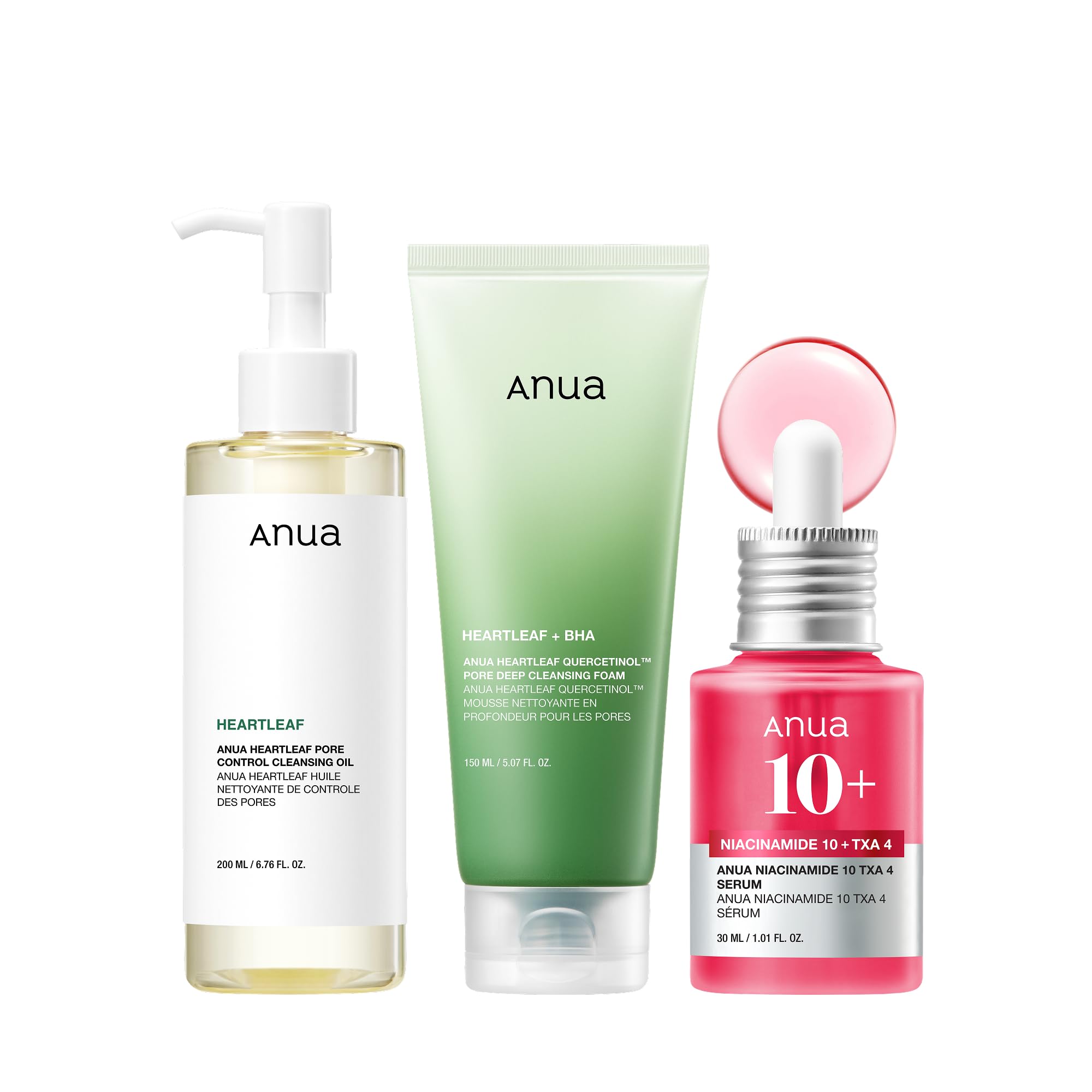 Anua 3-Step Glass Skin Beginner Kit - Product Imagery