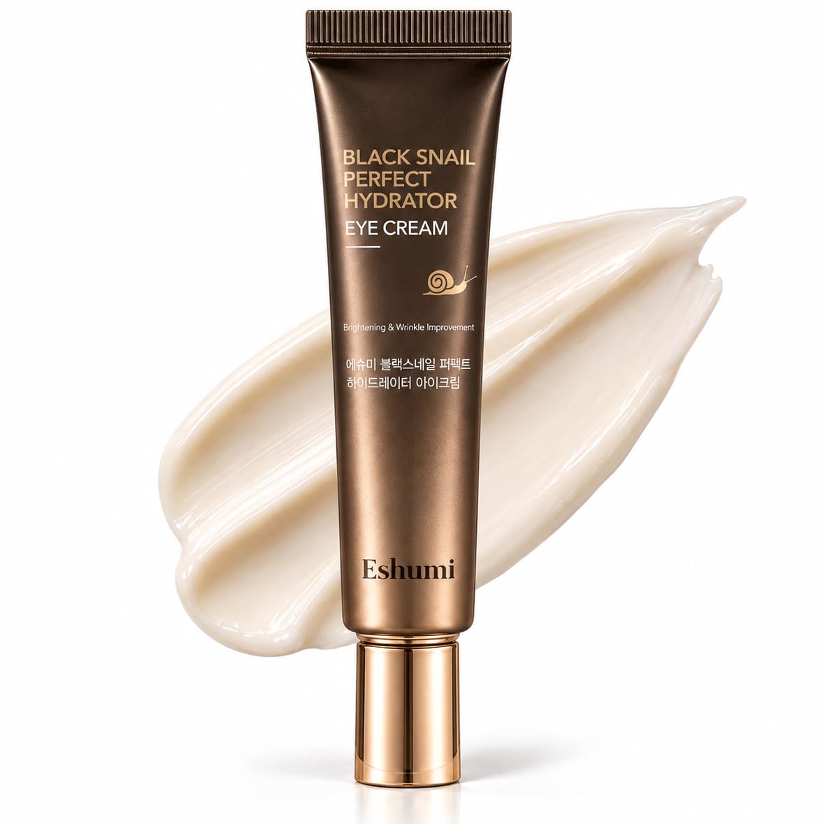 ESHUMI Black Snail Perfect Hydrator Eye Cream, Brightening & Wrinkle Improvement, Korean Premium Skincare 40ml/1.35 fl.o
