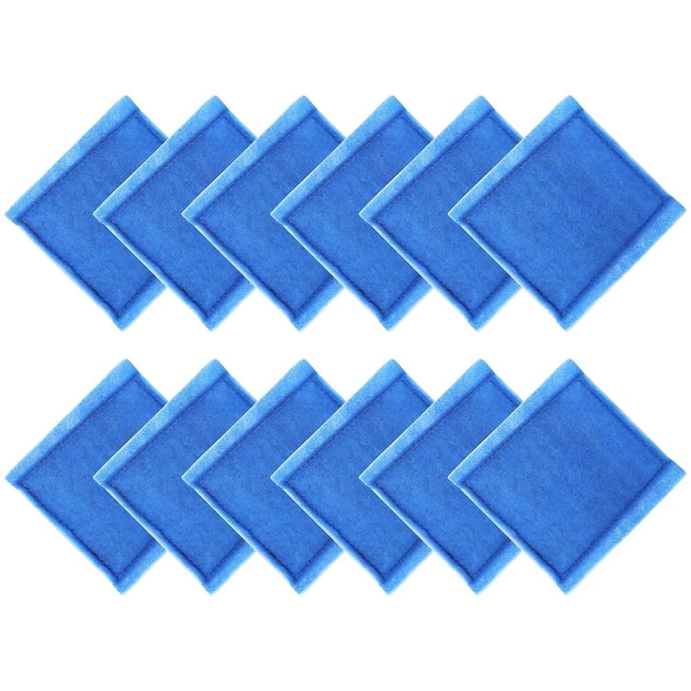 Hedday Filter Cartridges Compatible with Aqua-Tech 30-60/20-40, Fish Tank Filters – Blue-12PCS, Medium Tanks Medium Tank