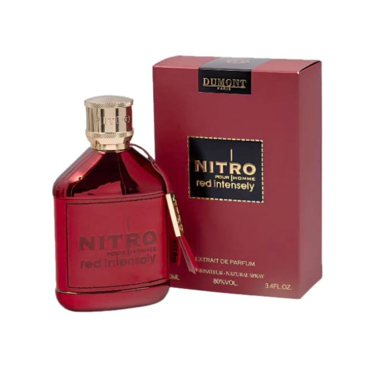 Dumont Nitro Red Intensely 3 4 Fl Oz Extrait De Parfum for - Dumont Official Imagery - 2