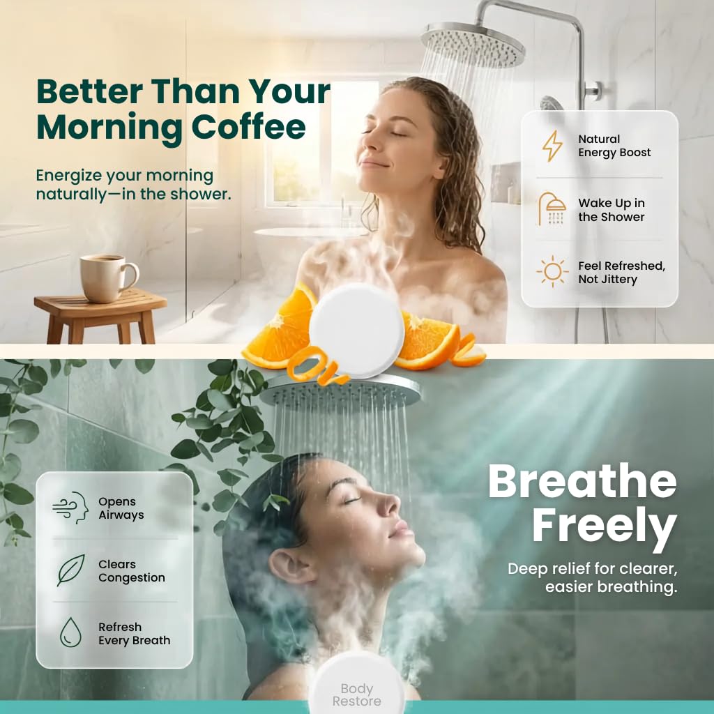Body Restore Shower Steamers Aromatherapy Gifts for Women - Body Re Official Imagery - 8