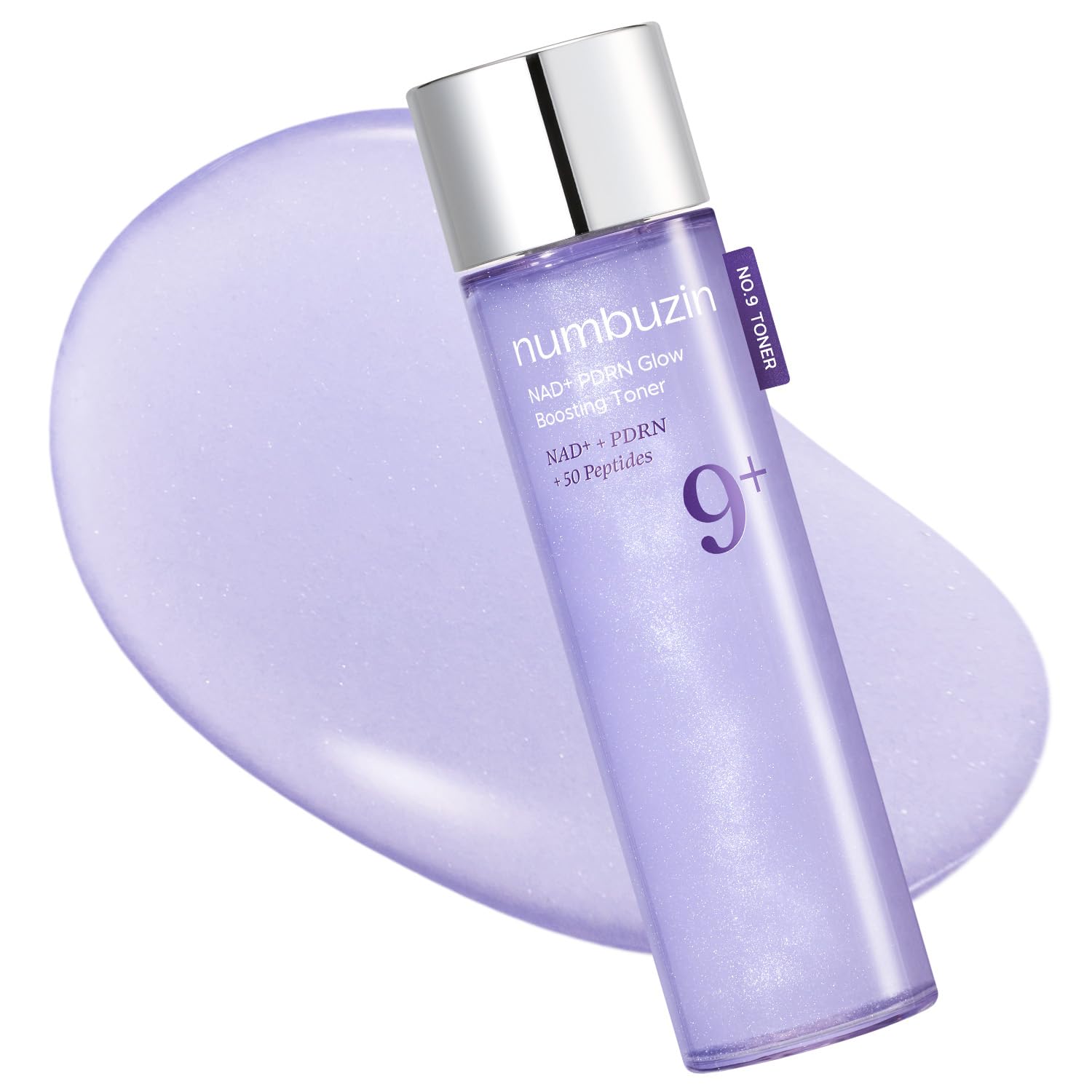 numbuzin No.9 NAD+ Salmon PDRN Toner, Glass Skin Hydrating Toner - Product Imagery