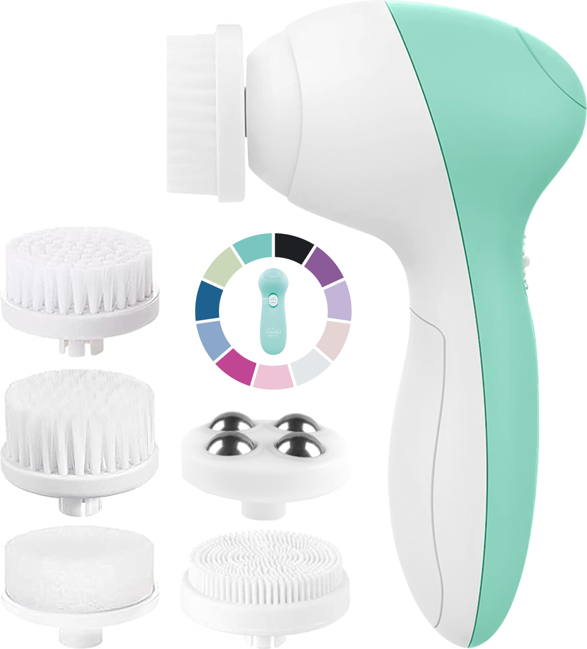 Face Scrubber | Facial Cleansing Brush Exfoliator Skin Care - Product Imagery