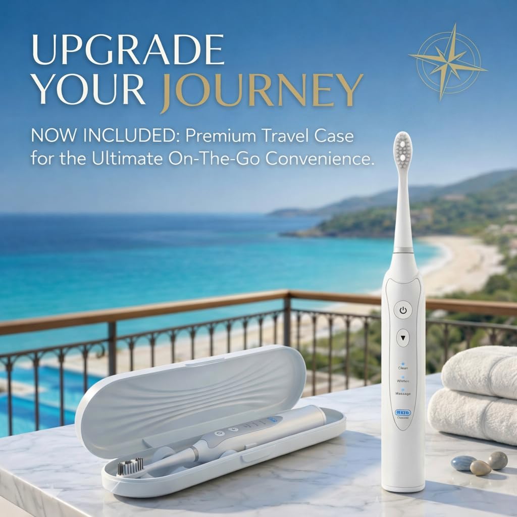 Sonic Electric Toothbrush for Adults - NetGen Official Imagery - 7