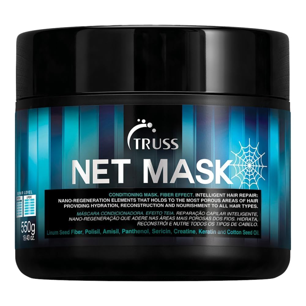 TRUSS Professional Net Deep Conditioning Hair Mask, Bond-Builder, 19.4oz – product photo (Hair Masks)