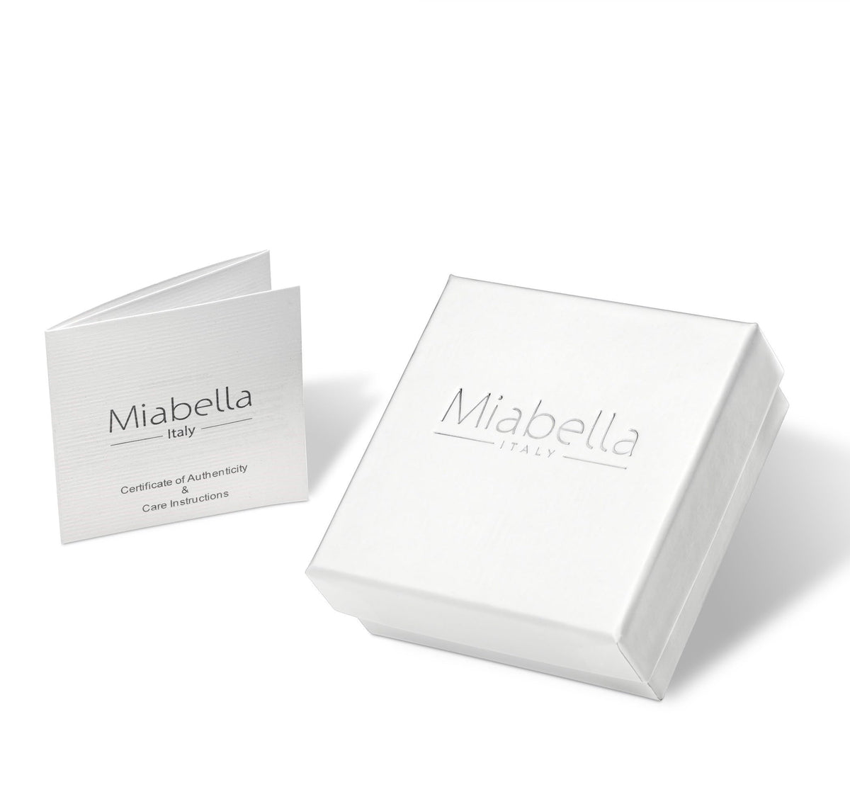 Miabella Italian 925 Sterling Silver Byzantine Bracelet for Women – back view and specifications