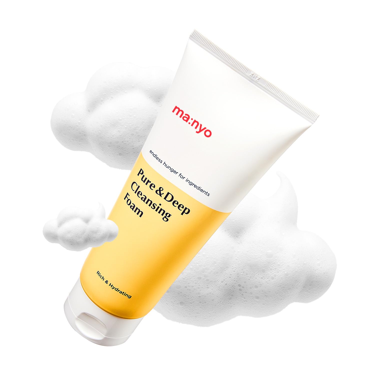 MANYO Pure & Deep Cleansing Foam, Blackhead & Pore Face Wash, - Product Imagery