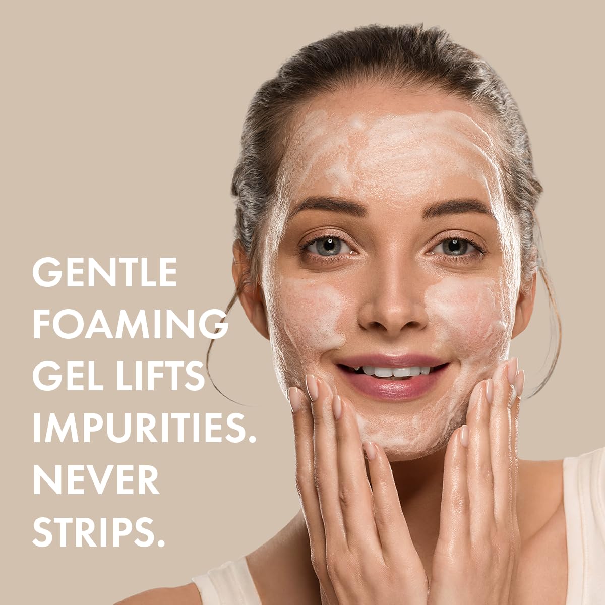 Glowbiotics Probiotic Revitalizing Cleanser - Anti-Aging Face Wash with Peptides - 5 oz - Hydrating Gel for Hormonal, Dr