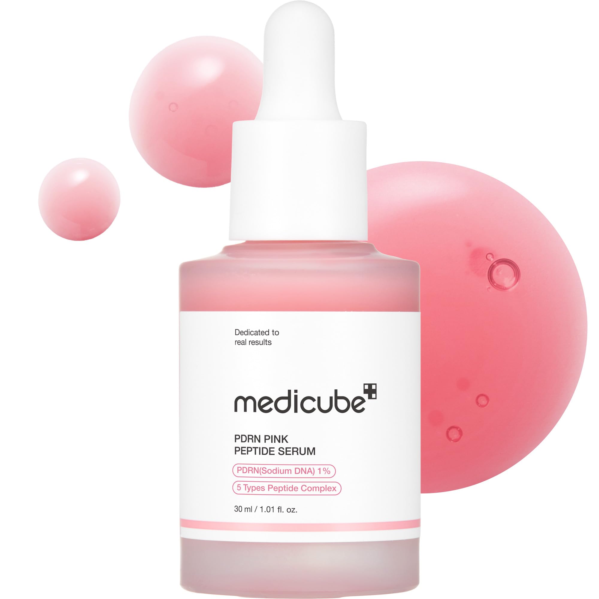 medicube PDRN Pink Peptide Serum with Salmon DNA - Product Imagery
