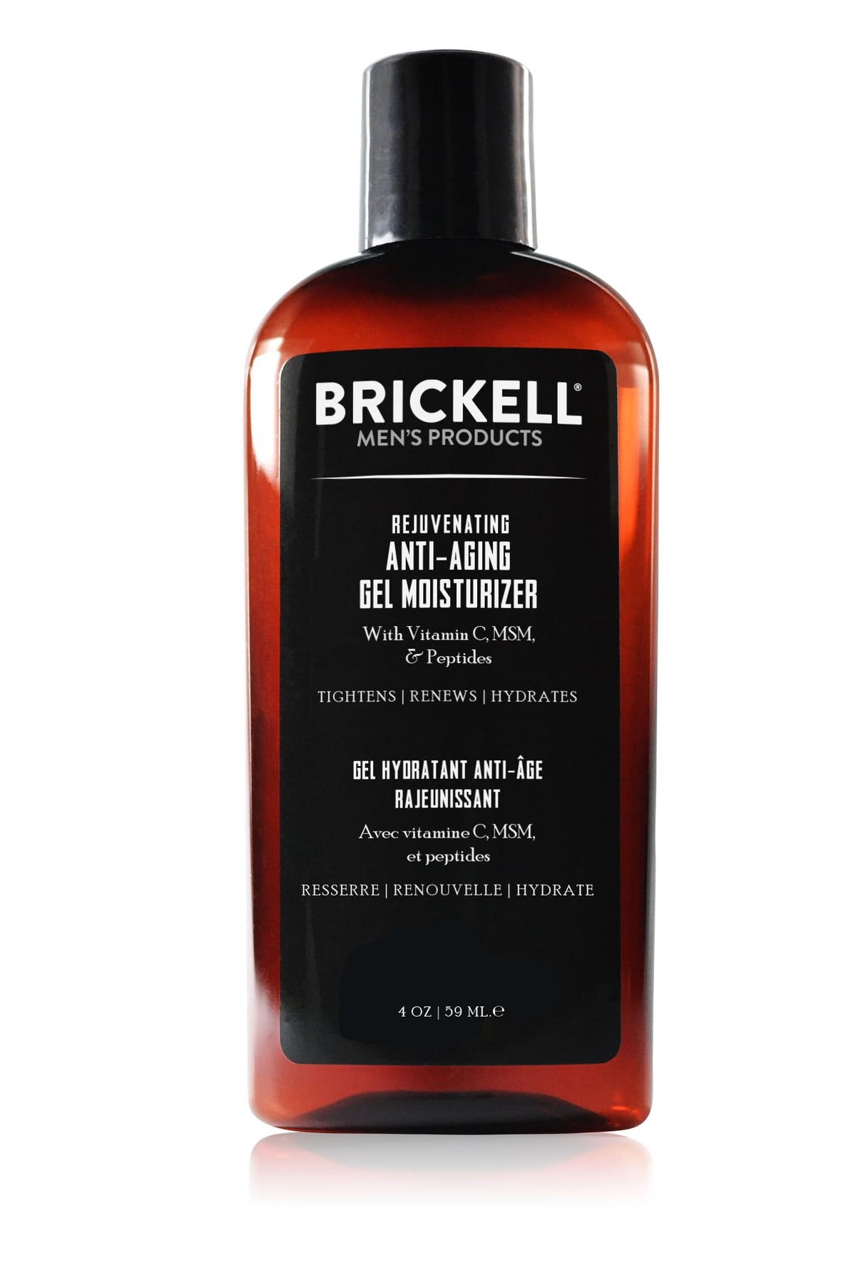 Brickell Men's Products Brickell Men's Rejuvenating Anti-Aging Gel Moisturizer For Men, Fast Absorbing Moisturizer Reduc