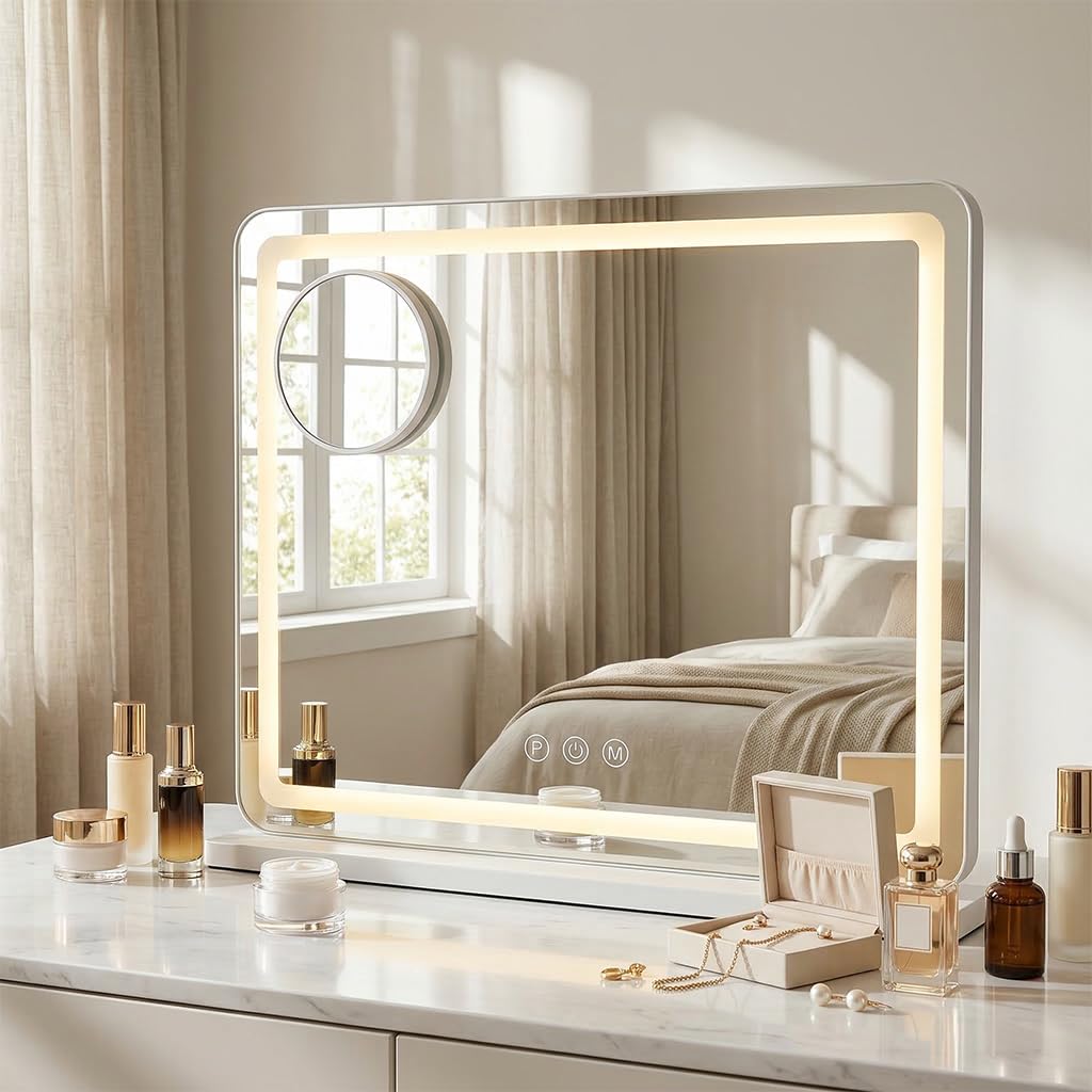 18 x 23 vanity mirror with light lighted makeup mirror - orelease Official Imagery - 3