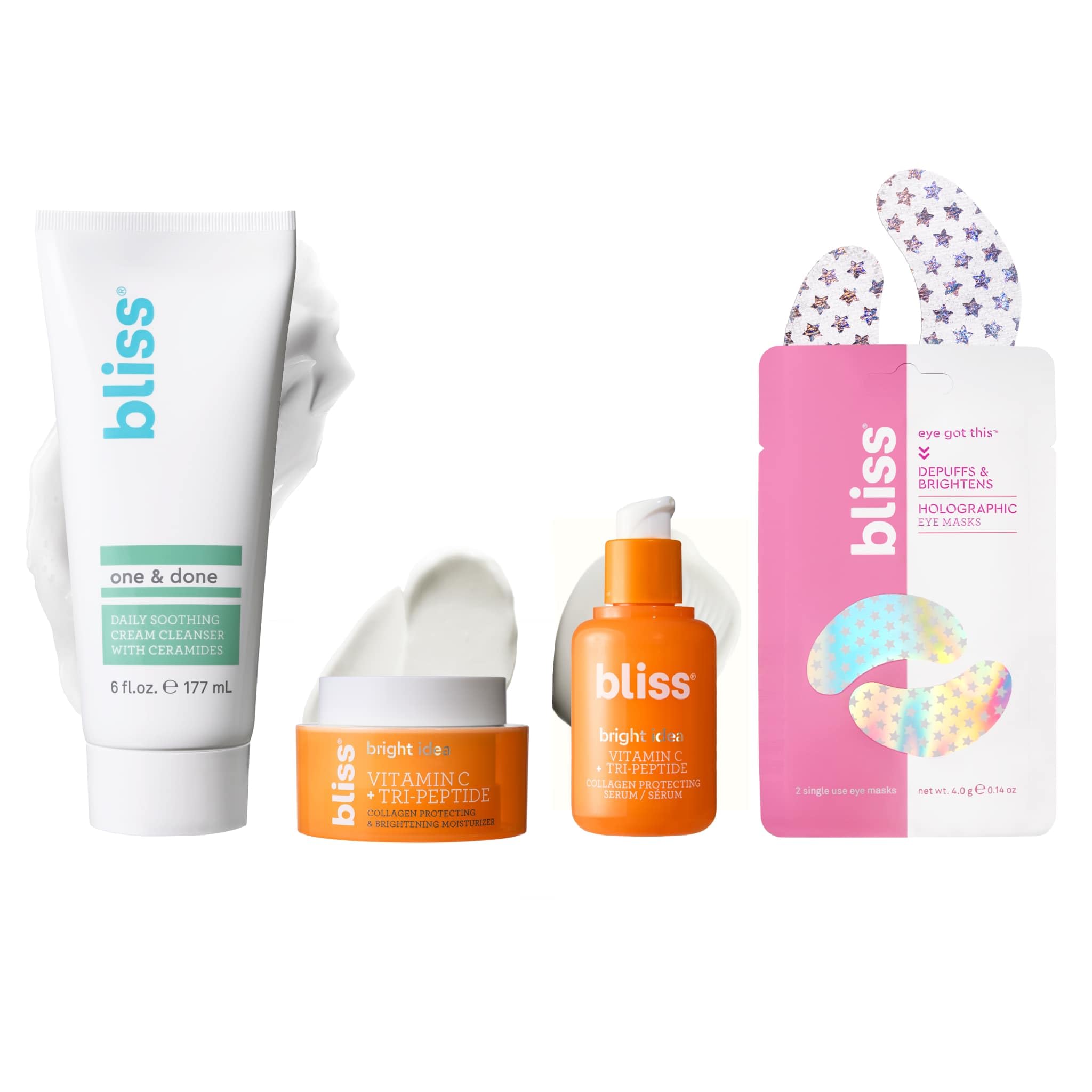 Bliss Elder Millennial Skincare Essentials Kit - Cleanser & - Product Imagery