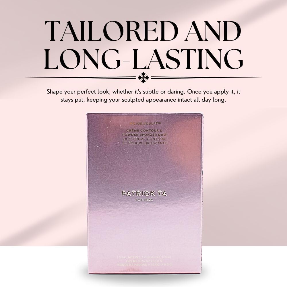 PATRICK TA Major Sculpt Crème Contour & Powder Bronzer Duo She's Statuesque – alternate angle