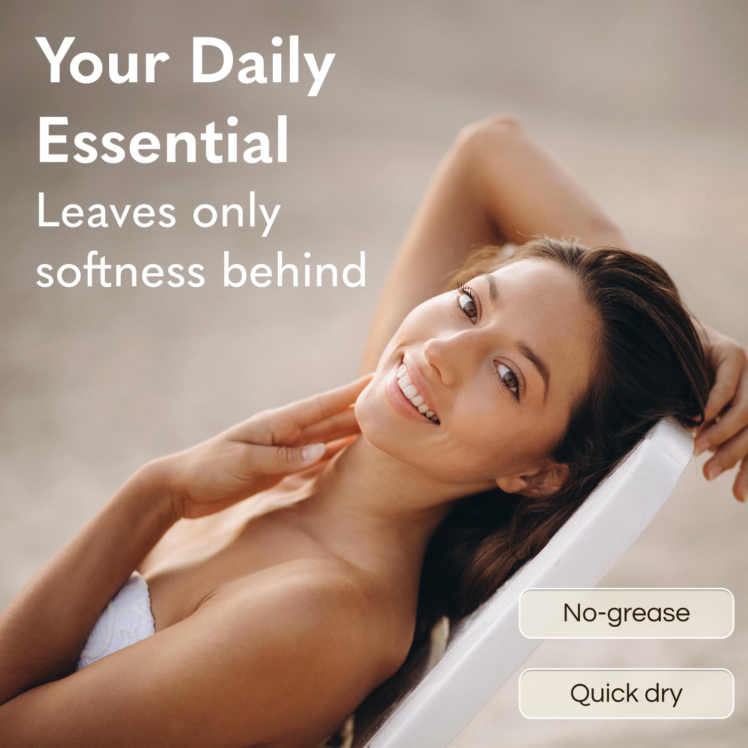 GODA Silk Body Oil for women, 4oz, moisturizing and firming anti-aging skin moisturizer with a sleek bottle and smooth texture.