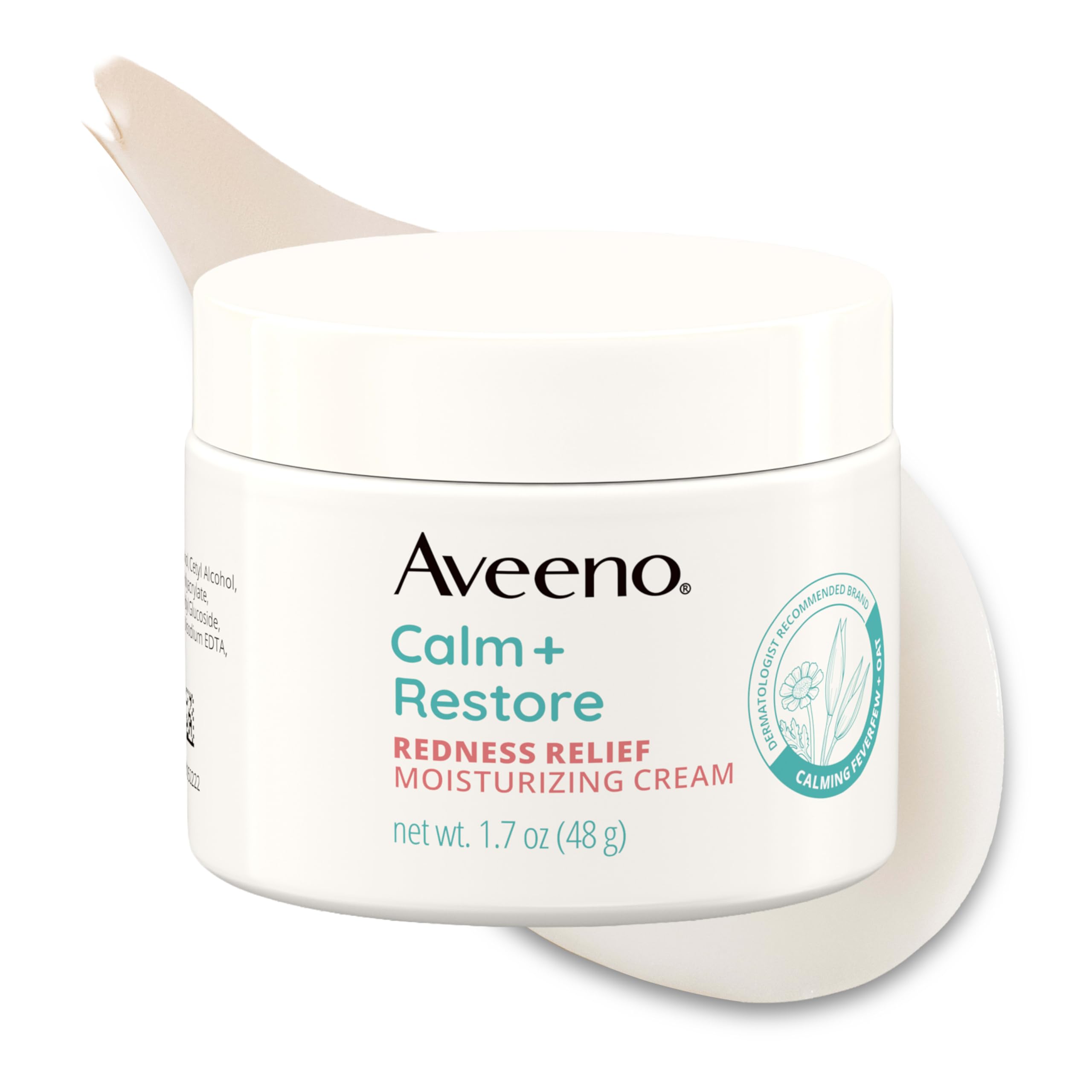 Aveeno Calm + Restore Redness Relief Moisturizing Cream, 1.7 oz