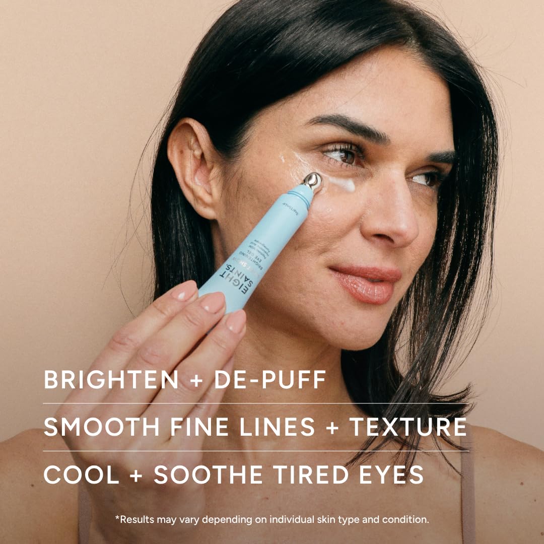 Eight Saints Light Show Brightening Eye Gel, Anti Aging Cooling Eye Gel to Reduce Puffiness, Wrinkles and Calms Under Ey