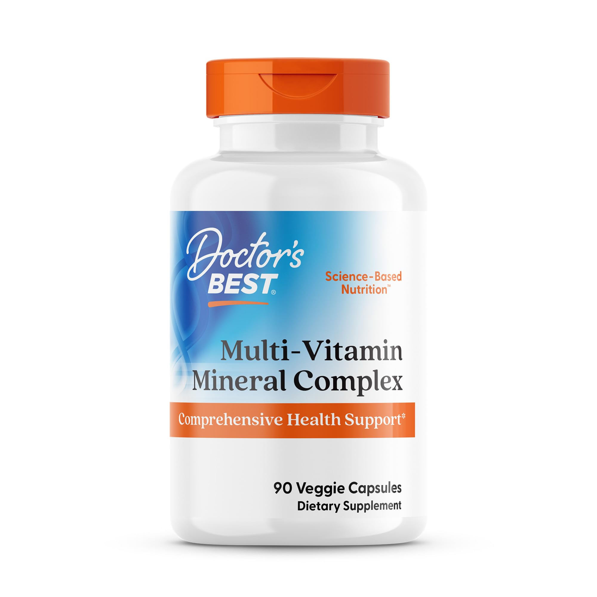 Doctor's Best Multi-Vitamin Mineral Complex - Daily Vegan - Product Imagery