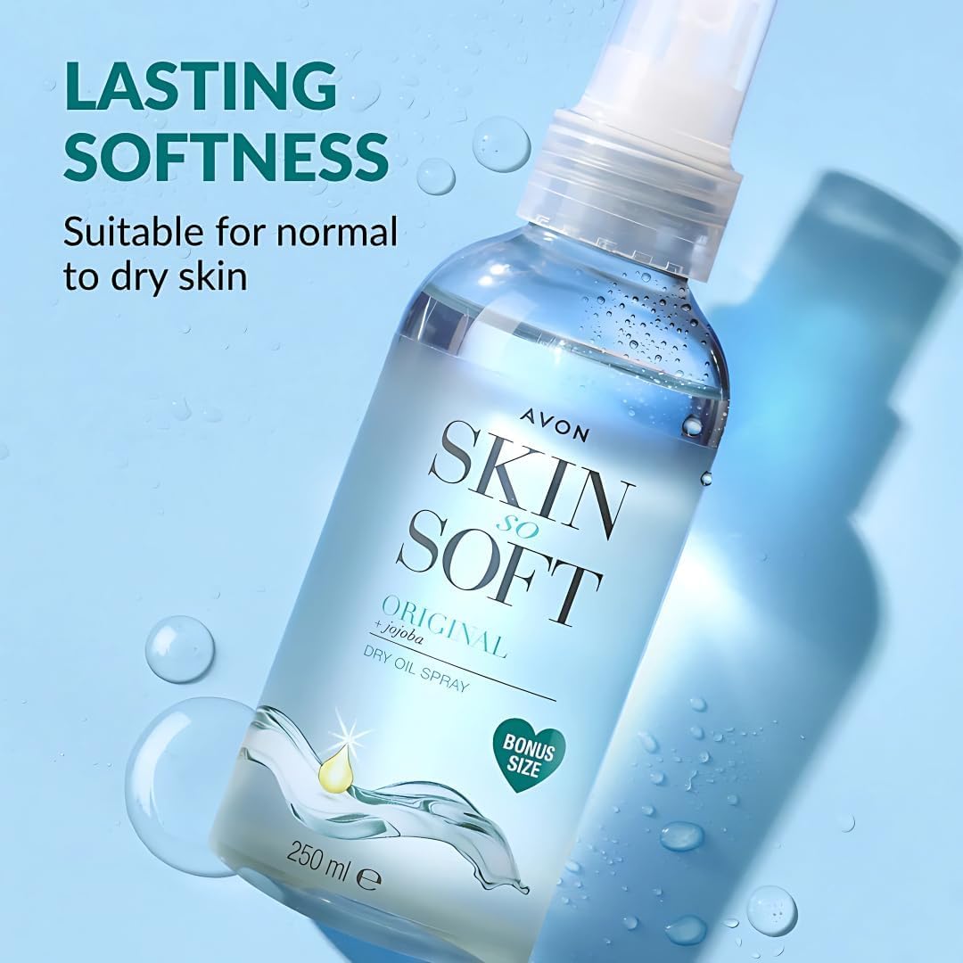 skin so soft Generic Original Jojoba Dry Oil Spray 8.45 fl.oz (Pack of 2) – product photo (Oils)