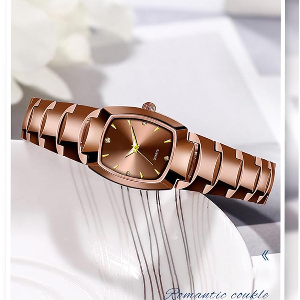 BESTKANG Watches for Women Small Square Face Ladies Watches Waterproof Tungsten Steel Dainty Dress Rectangle Exquisite F