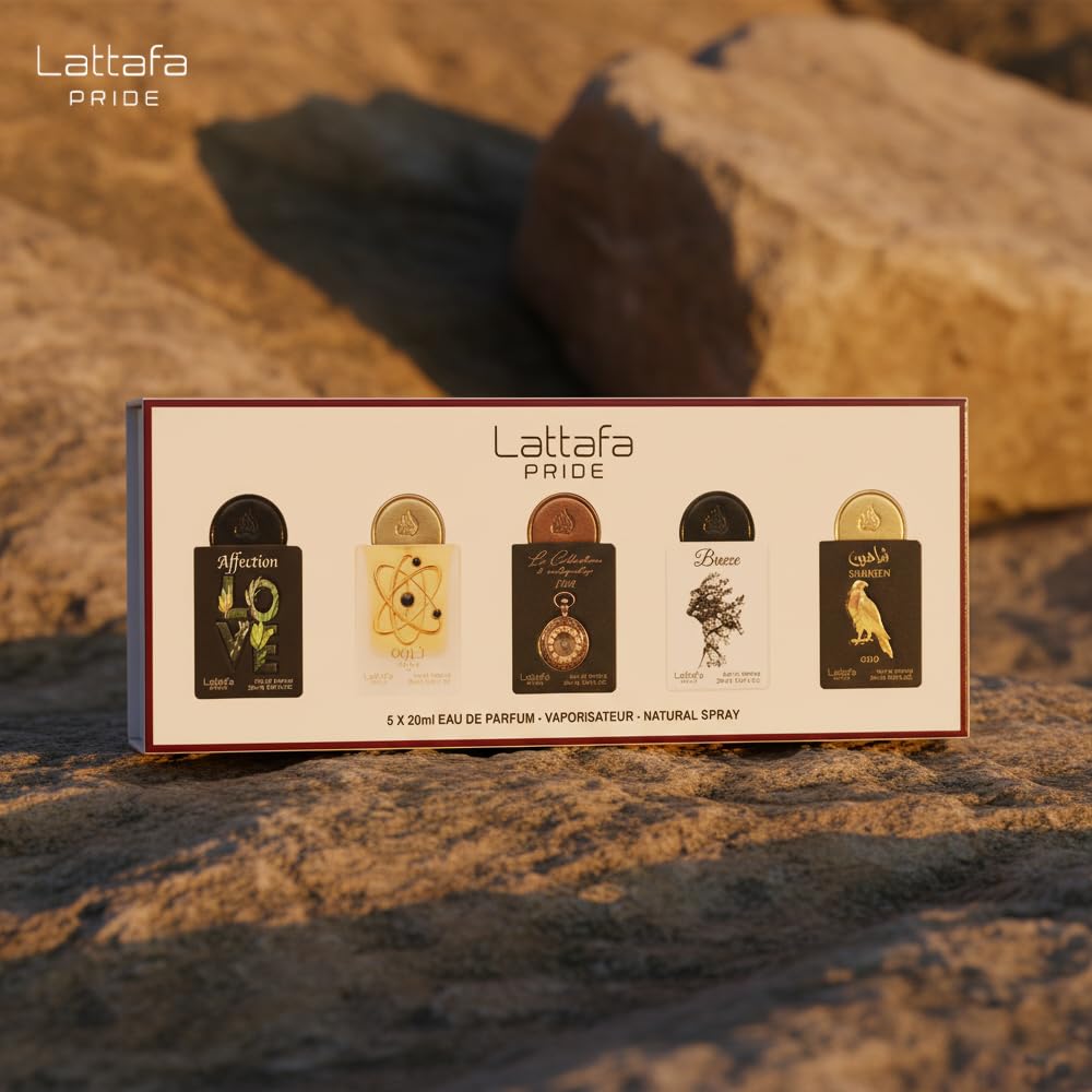 Lattafa Giftset Collection Eau De Parfum | Musk, Amber, Woody, Fruity | Long-Lasting Perfume Fragrance – product photo (