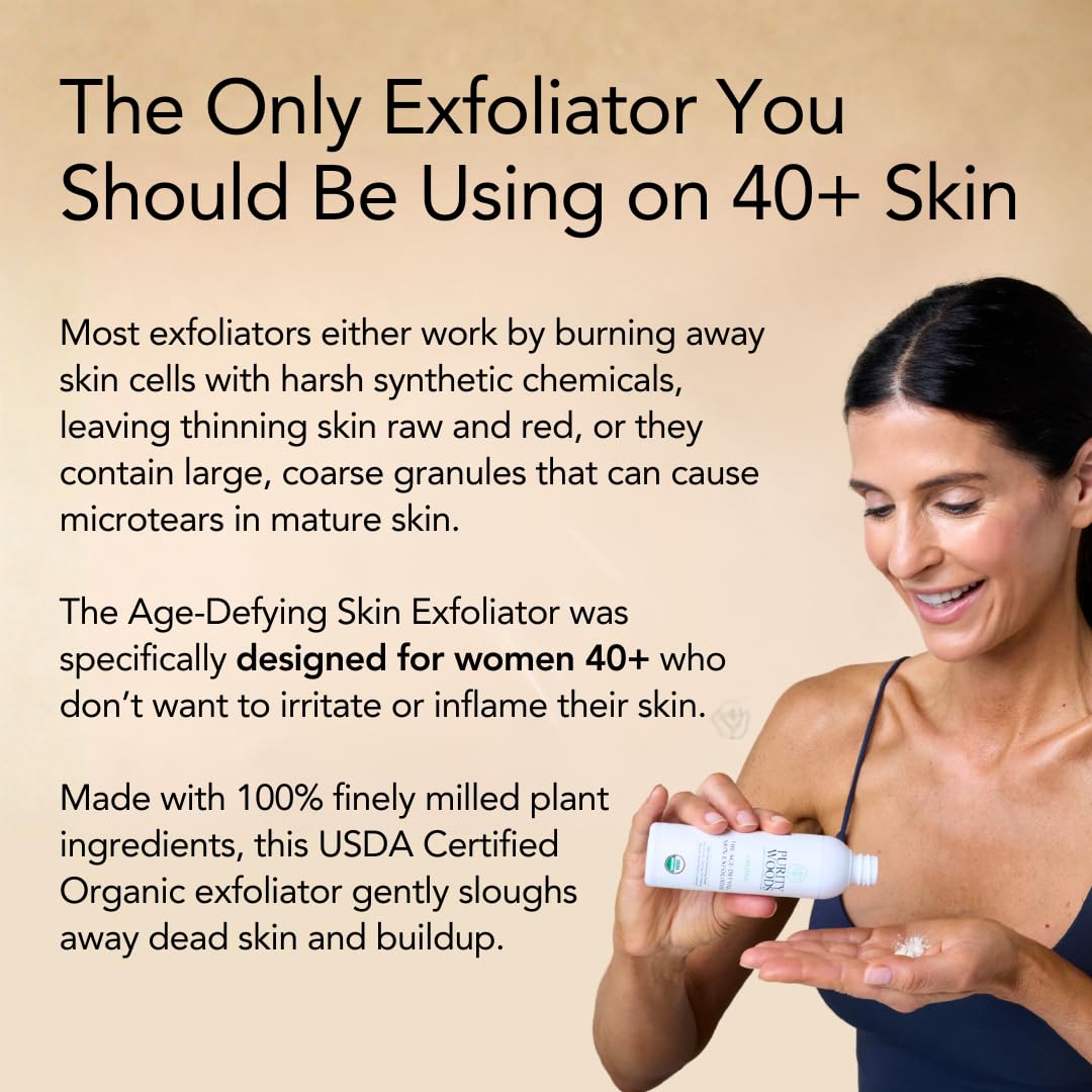 Organic Exfoliating Powder for Face Water Activated Anti - Purity Woods Official Imagery - 6