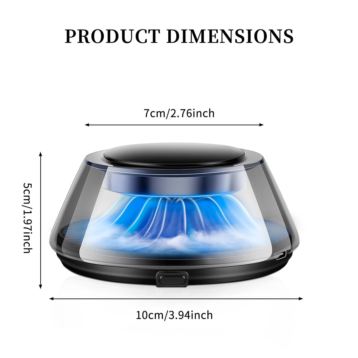 Kwak s Smart Car Air Freshener Diffuser Automatic On Off LED - Kwak's Official Imagery - 3